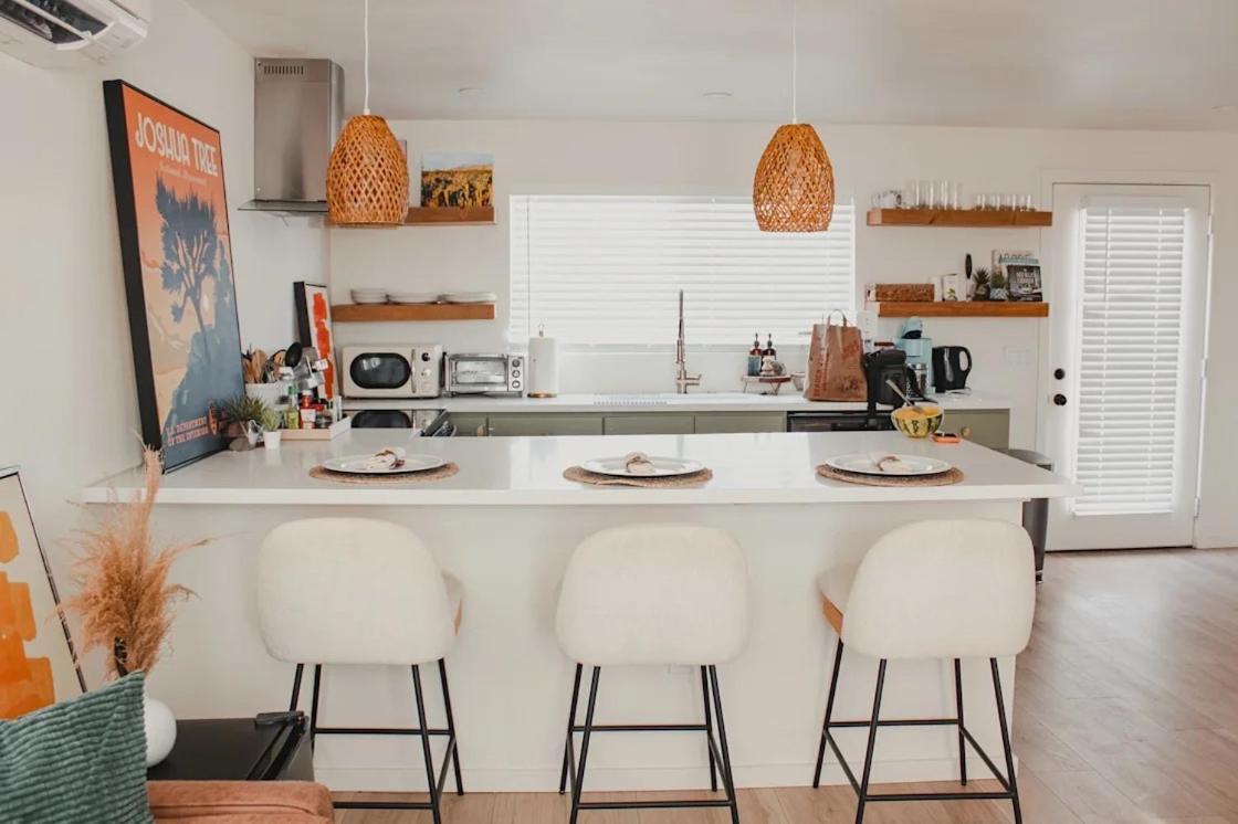 Serene Modern Home Backdoor With Great Wifi, Games, Movies, Patio Seating And Bbq Easy Access To North Joshua Tree National Park In 10 Minutes Twentynine Palms Esterno foto